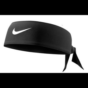 Nike tie headband